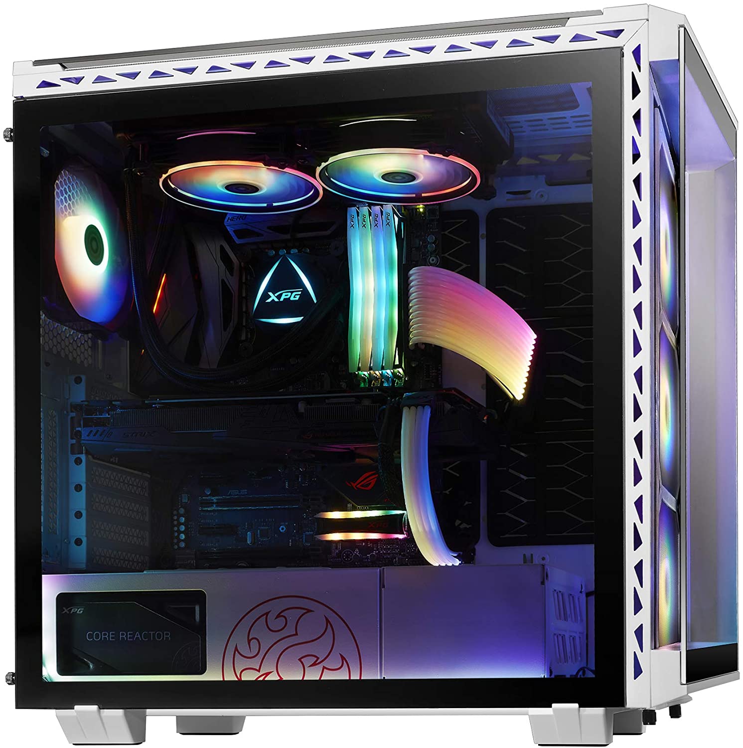  Case ADATA XPG BATTLECRUISER WHITE  (Mid Tower/Màu Trắng)